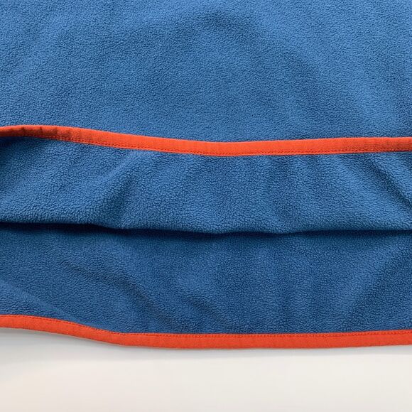 Columbia Fleece Sweater Mens L Large Blue Mountain Side Colorblock 1/2 Zip - Picture 7 of 12